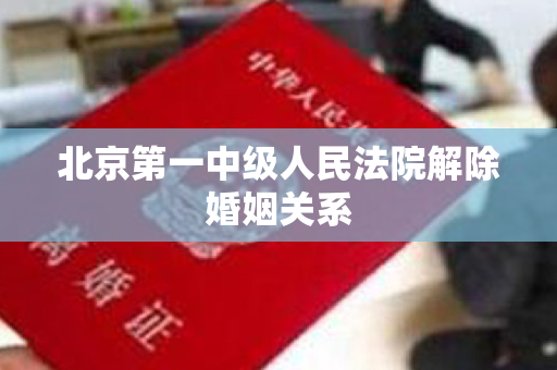 北京第一中级人民法院解除婚姻关系