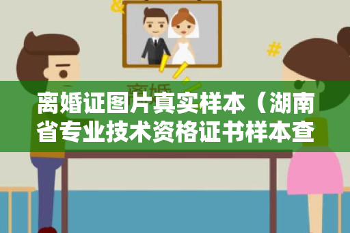 离婚证图片真实样本（湖南省专业技术资格证书样本查询官网-全新升级，轻松查询资格证书样本！）